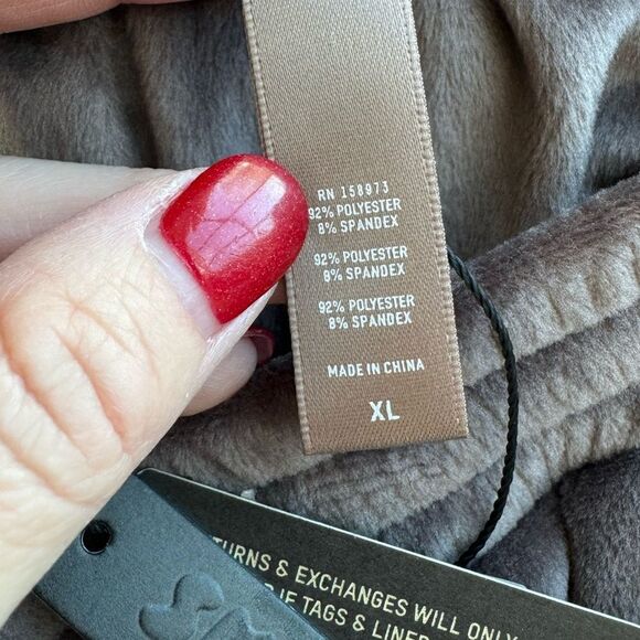 NWT SKIMS Velour Velvet Jogger Fleece Pants Women’s Size XL Amethyst Loungewear - Picture 9 of 13